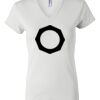 Women's Short Sleeve V-Neck T-Shirt Thumbnail