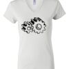 Women's Short Sleeve V-Neck T-Shirt Thumbnail