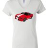 Women's Short Sleeve V-Neck T-Shirt Thumbnail