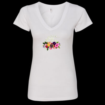 Women's V-neck Just A Mom From The Lou Thumbnail