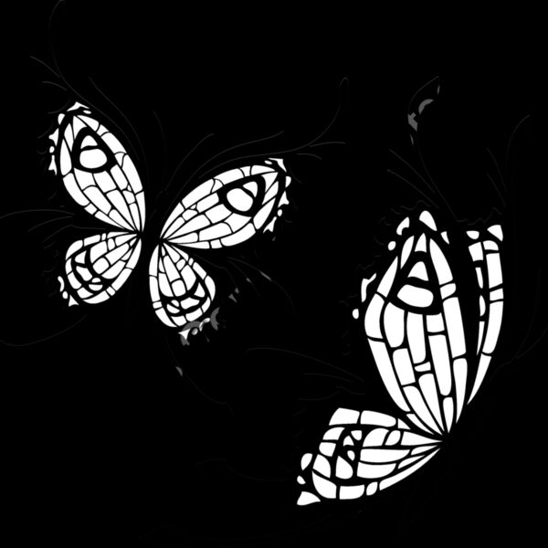 ESbutterfly001bw Thumbnail