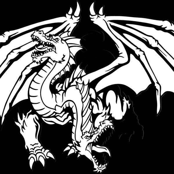 ESdragon006bw Thumbnail