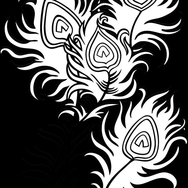 ESfeathers002bw Thumbnail