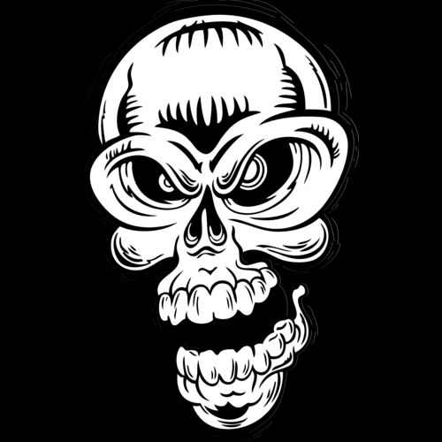 ES2skull007BW Thumbnail