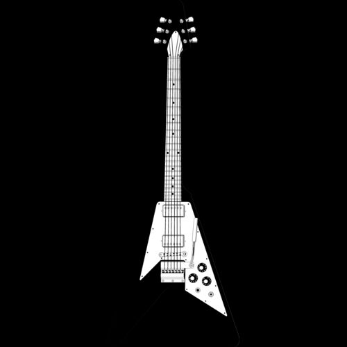 ES2guitar004BW Thumbnail