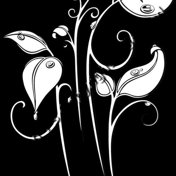 ES2leaves002bw Thumbnail