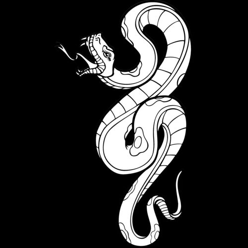 ES2snake007bw Thumbnail