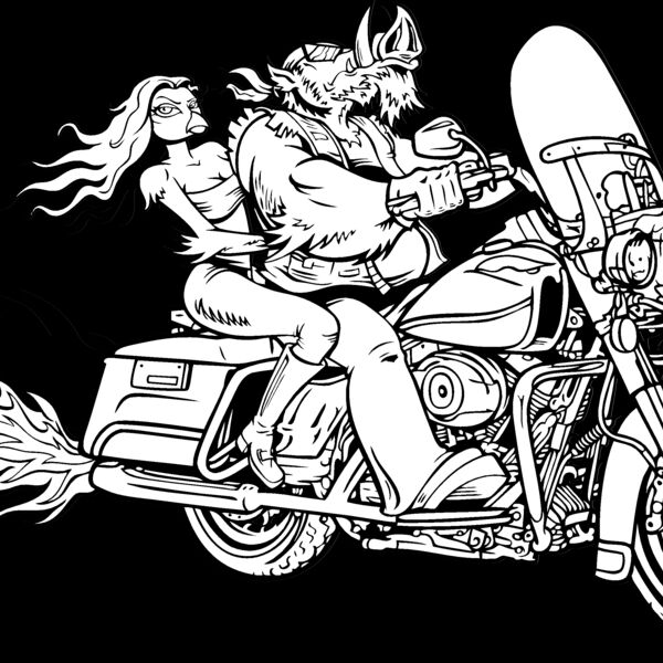 ES2hog003BW Thumbnail