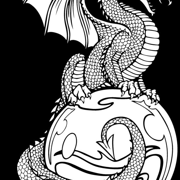 ES2dragon002bw Thumbnail