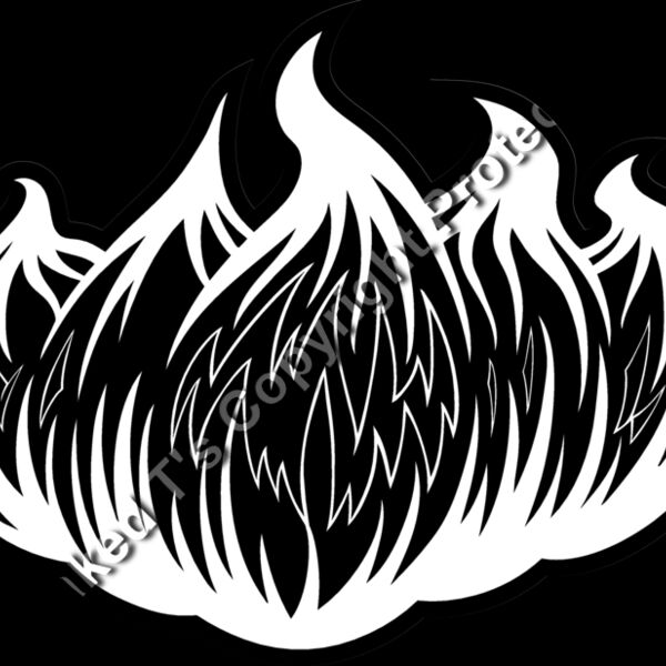 ES2flames014bw Thumbnail