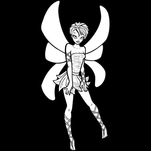 ES3fairy02bw Thumbnail