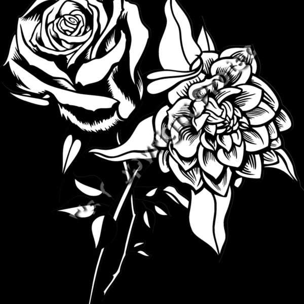 ES3flower10bw Thumbnail