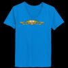 Ladies’  Junior Fine Jersey V-Neck Longer Length T-Shirt Thumbnail