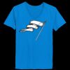 Ladies’  Junior Fine Jersey V-Neck Longer Length T-Shirt Thumbnail