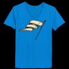 Ladies’  Junior Fine Jersey V-Neck Longer Length T-Shirt Thumbnail