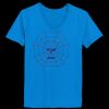 Ladies’  Junior Fine Jersey V-Neck Longer Length T-Shirt Thumbnail
