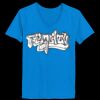 Ladies’  Junior Fine Jersey V-Neck Longer Length T-Shirt Thumbnail