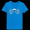 Ladies’  Junior Fine Jersey V-Neck Longer Length T-Shirt Thumbnail