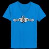 Ladies’  Junior Fine Jersey V-Neck Longer Length T-Shirt Thumbnail