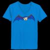 Ladies’  Junior Fine Jersey V-Neck Longer Length T-Shirt Thumbnail