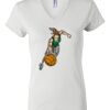 Women's Short Sleeve V-Neck T-Shirt Thumbnail