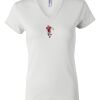 Women's Short Sleeve V-Neck T-Shirt Thumbnail