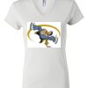 Women's Short Sleeve V-Neck T-Shirt Thumbnail