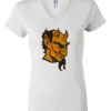 Women's Short Sleeve V-Neck T-Shirt Thumbnail