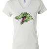Women's Short Sleeve V-Neck T-Shirt Thumbnail