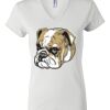 Women's Short Sleeve V-Neck T-Shirt Thumbnail