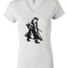 Women's Short Sleeve V-Neck T-Shirt Thumbnail