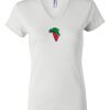 Women's Short Sleeve V-Neck T-Shirt Thumbnail
