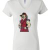 Women's Short Sleeve V-Neck T-Shirt Thumbnail
