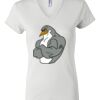 Women's Short Sleeve V-Neck T-Shirt Thumbnail