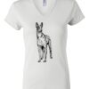 Women's Short Sleeve V-Neck T-Shirt Thumbnail