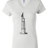 Women's Short Sleeve V-Neck T-Shirt Thumbnail