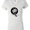 Women's Short Sleeve V-Neck T-Shirt Thumbnail
