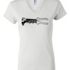 Women's Short Sleeve V-Neck T-Shirt Thumbnail
