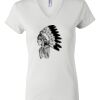 Women's Short Sleeve V-Neck T-Shirt Thumbnail