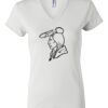 Women's Short Sleeve V-Neck T-Shirt Thumbnail