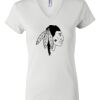 Women's Short Sleeve V-Neck T-Shirt Thumbnail