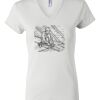 Women's Short Sleeve V-Neck T-Shirt Thumbnail