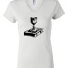 Women's Short Sleeve V-Neck T-Shirt Thumbnail