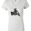Women's Short Sleeve V-Neck T-Shirt Thumbnail