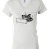 Women's Short Sleeve V-Neck T-Shirt Thumbnail
