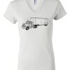 Women's Short Sleeve V-Neck T-Shirt Thumbnail