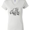 Women's Short Sleeve V-Neck T-Shirt Thumbnail