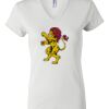Women's Short Sleeve V-Neck T-Shirt Thumbnail