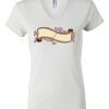 Women's Short Sleeve V-Neck T-Shirt Thumbnail