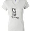 Women's Short Sleeve V-Neck T-Shirt Thumbnail